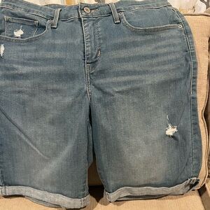 Levi's Classic Blue Jean Shorts